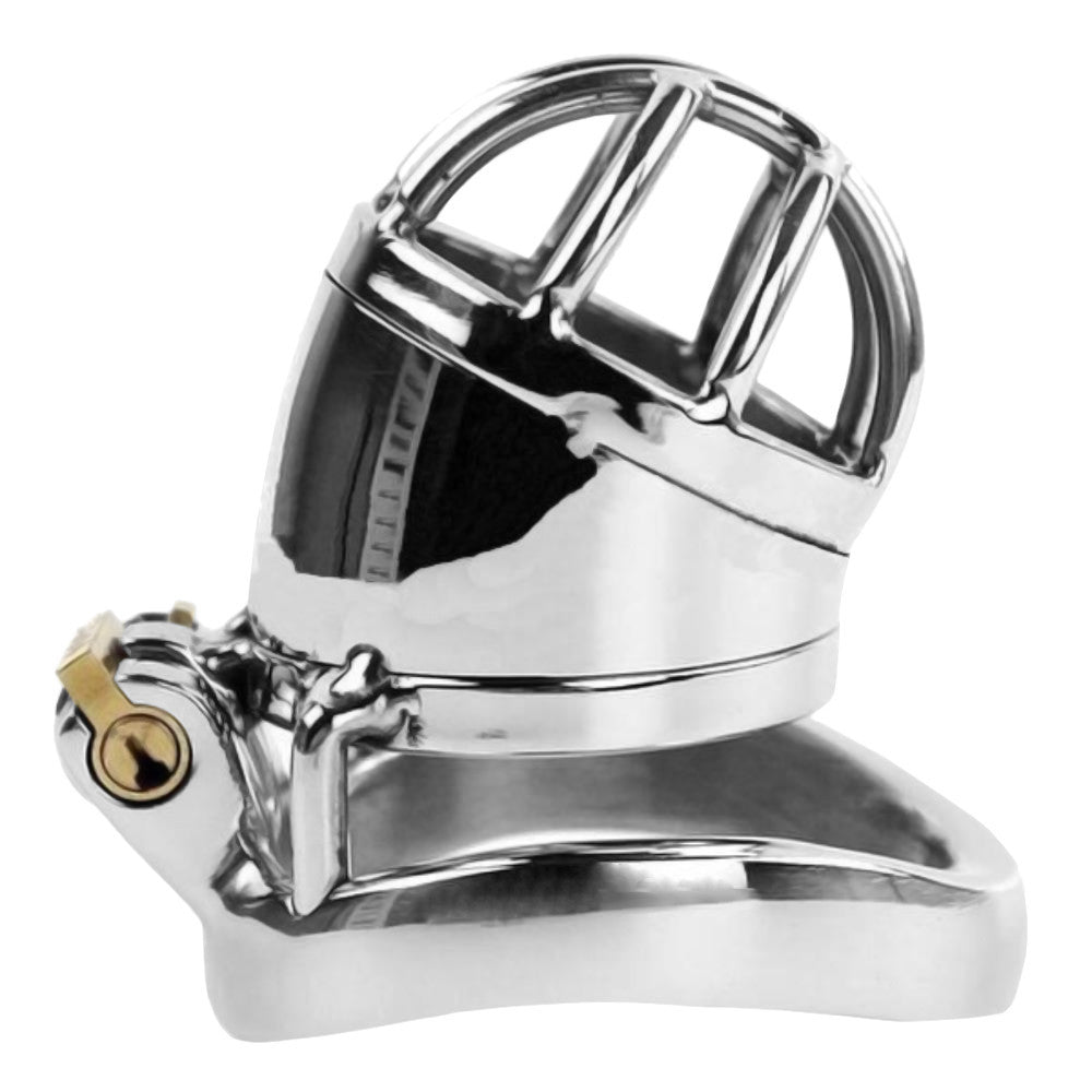 Decide on our large device, perfect for beginning your journey into increased ownership dynamics. The metal male chastity cage minimizes risk and offers secure control.