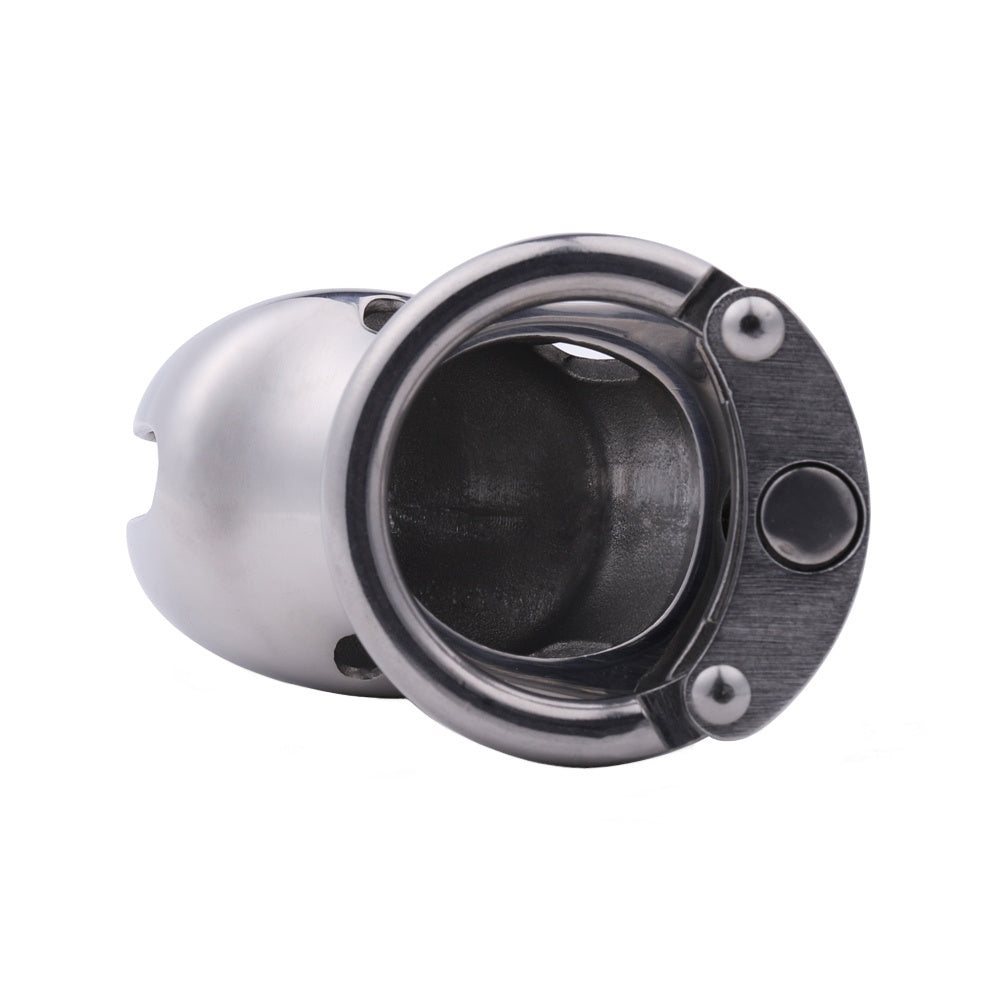 In the dream of BDSM enthusiasts, this inverted cage holds you secure in a perfectly explained embrace. My boyfriend was initially mad but now cherishes being held like this.