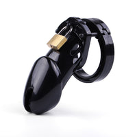 Midnight Black Male Chastity Device