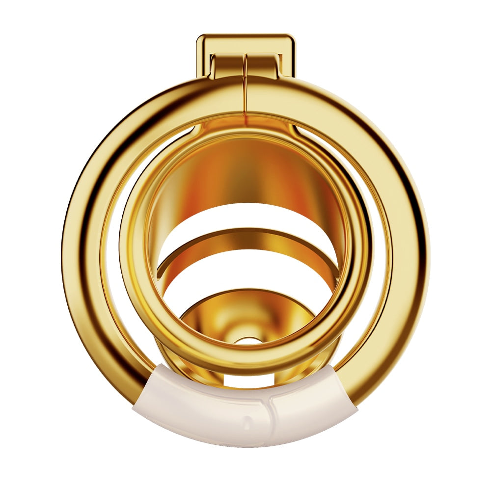 Golden Rhino Chastity Cage