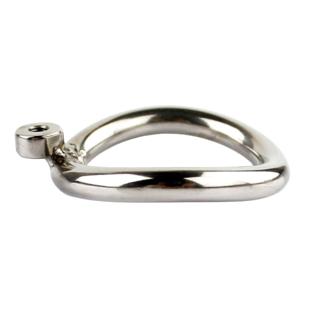 Experience the ultimate control with this extremely secure steel cock cage. Designed to punish and please, it&#39;s perfect for the sadistic domina seeking to dominate without losing authority.