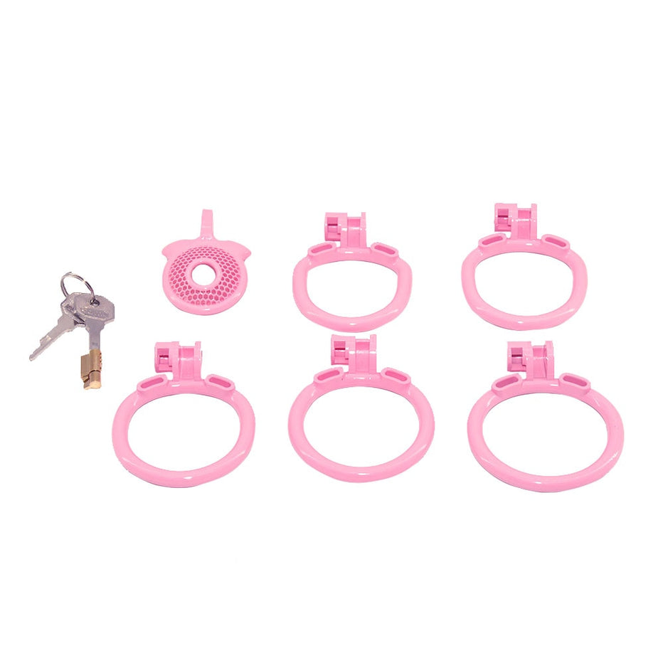 The Beginners Cute Pink Sissy Nub – Lock The Cock