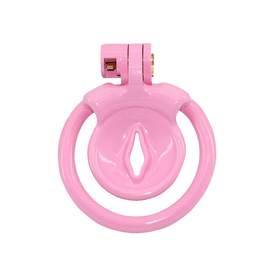 Flat Pink Clit Cock Cage