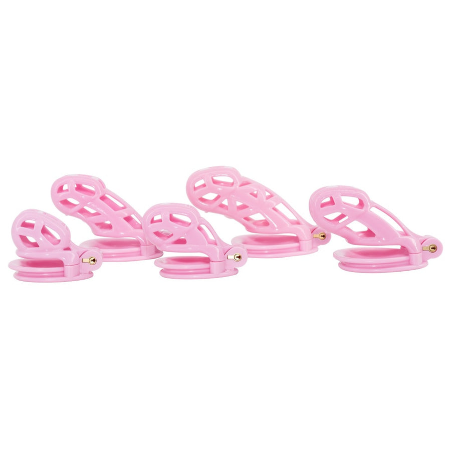 The Pink Cobra Chastity Cage