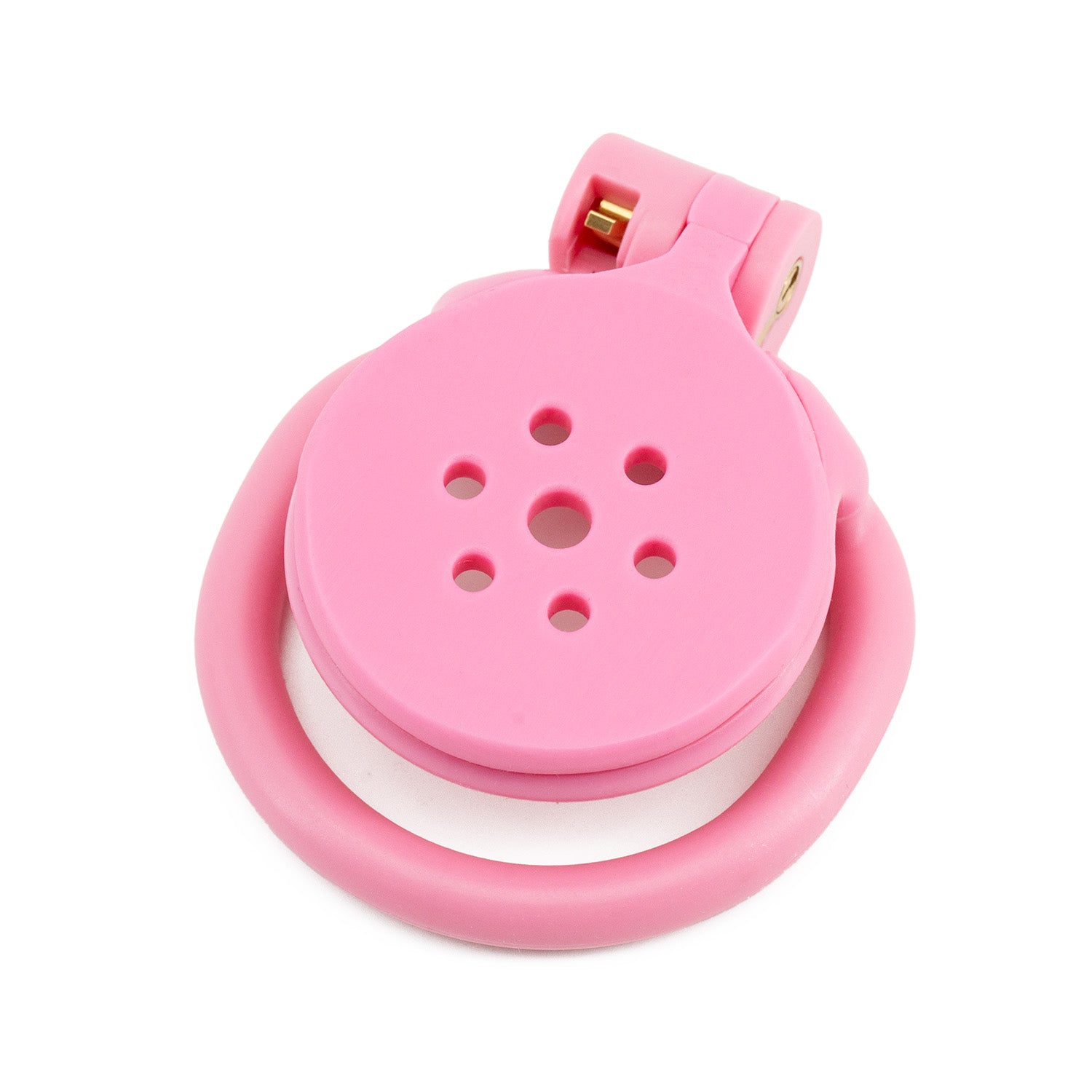 Celebrate femininity with the Pink Gatling a discreet, flat cage offering complete concealment for micro-sized comfort. Ideal for sissy play, it reinvents chastity with sevanda charm.
