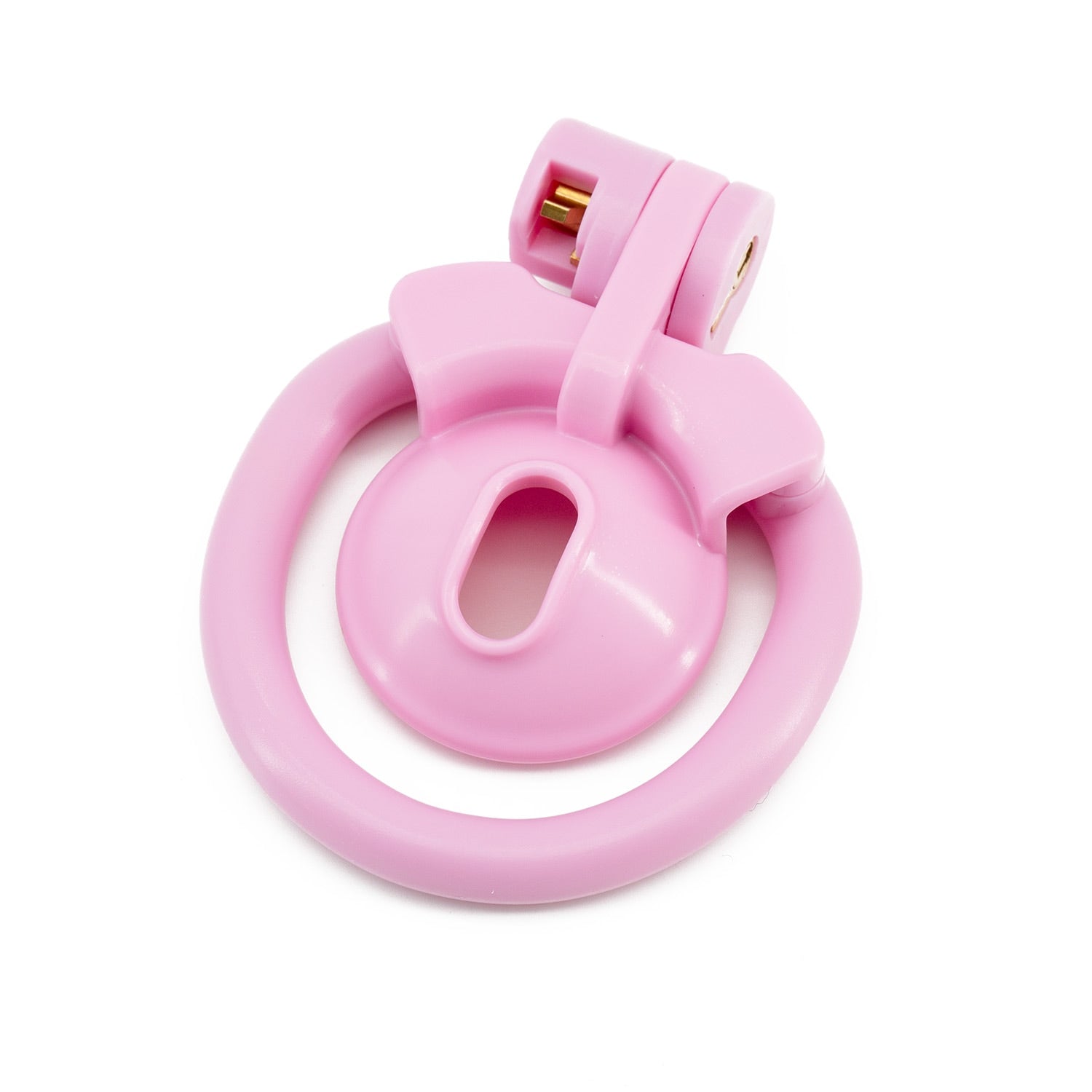 Locked in pink elegance, this rigid Sevanda cage ensures you&#39;re secured in style, perfectly sized for permanent sissification. Unlock a more fulfilling chastity experience.