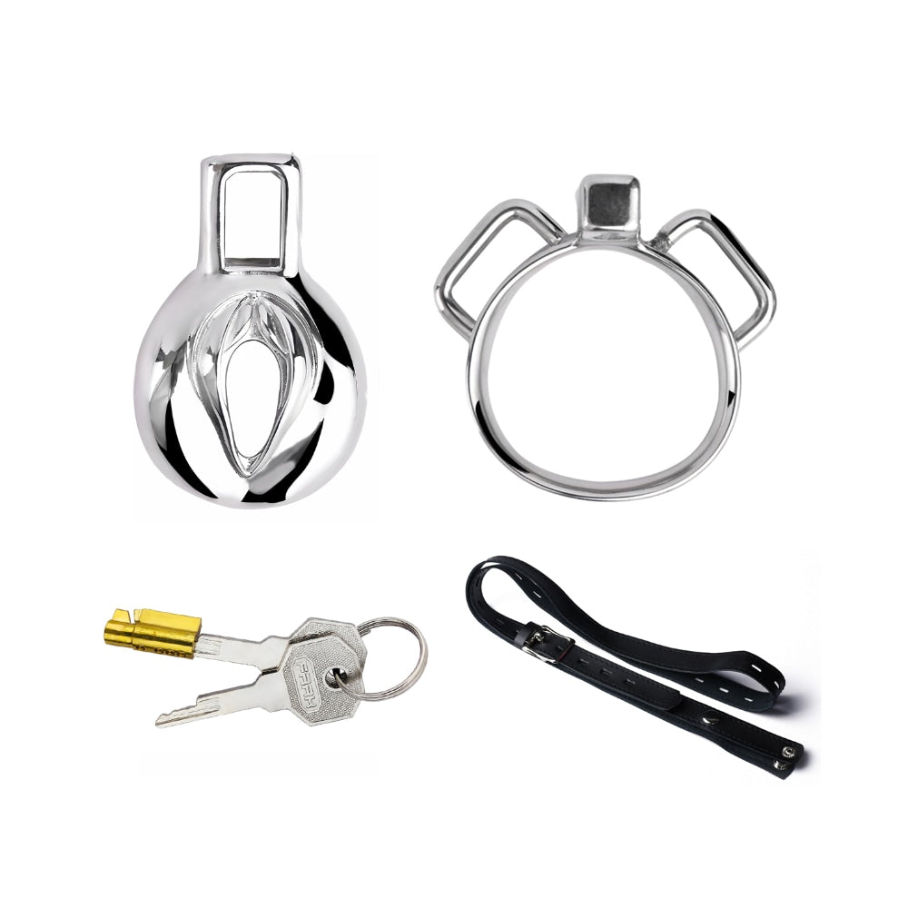 Enhance your submissive fantasies and transform your dating dynamics with this premium Chastity steel. Perfect for dominant partners, it offers comfort, security, and luxury.