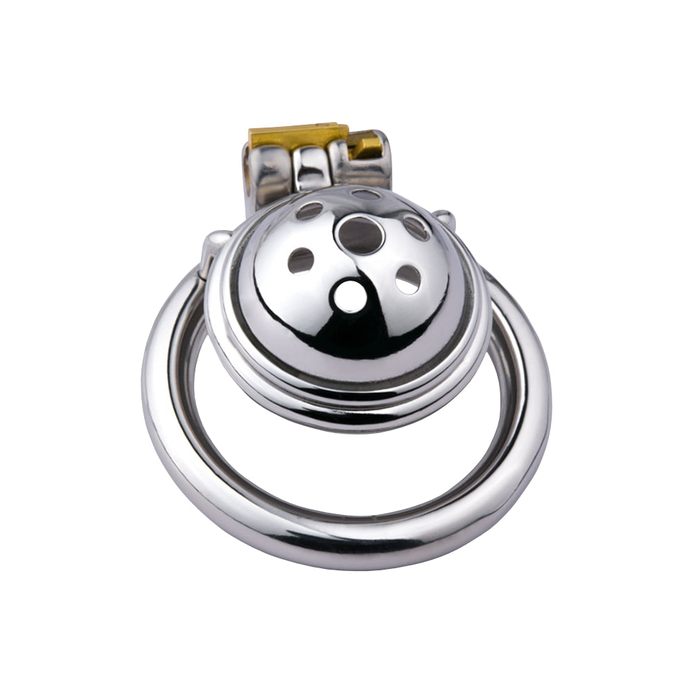 Experience ultimate control with our male chastity steel device. This ergonomic, adjustable belt features a secure base ring, customizable size options, and promises a sissygasm male users will love.