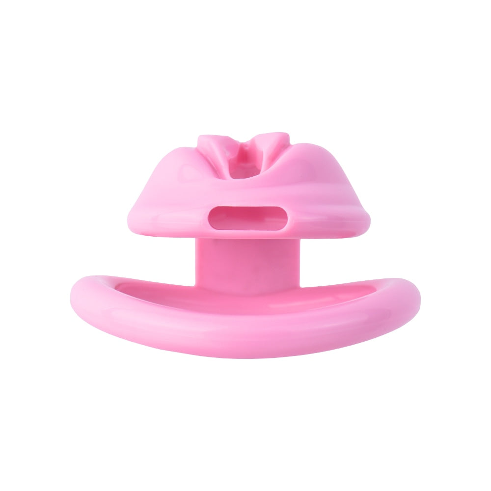Enhance your sissy roleplay with this flat pink. Its leather-like finish adds comfort, while doms will appreciate its suitability for electrosex, elevating your experiences to thrilling new heights.
