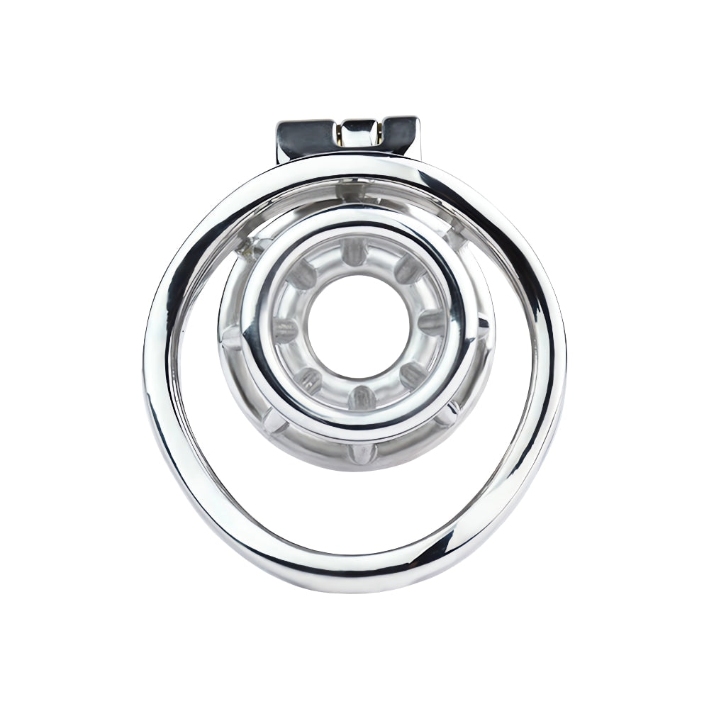 Experience the epitome of female-led control with our stainless steel chastity cage. Designed for supremacy and domination, it ensures comfort and security, keeping you stylishly restrained.
