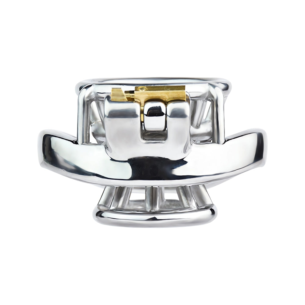 Experience super comfort with our male chastity steel, spiral kit. Possibly the most secure device worn by those who serve their queens, it features a unique spiral design ideal for all-day wear.