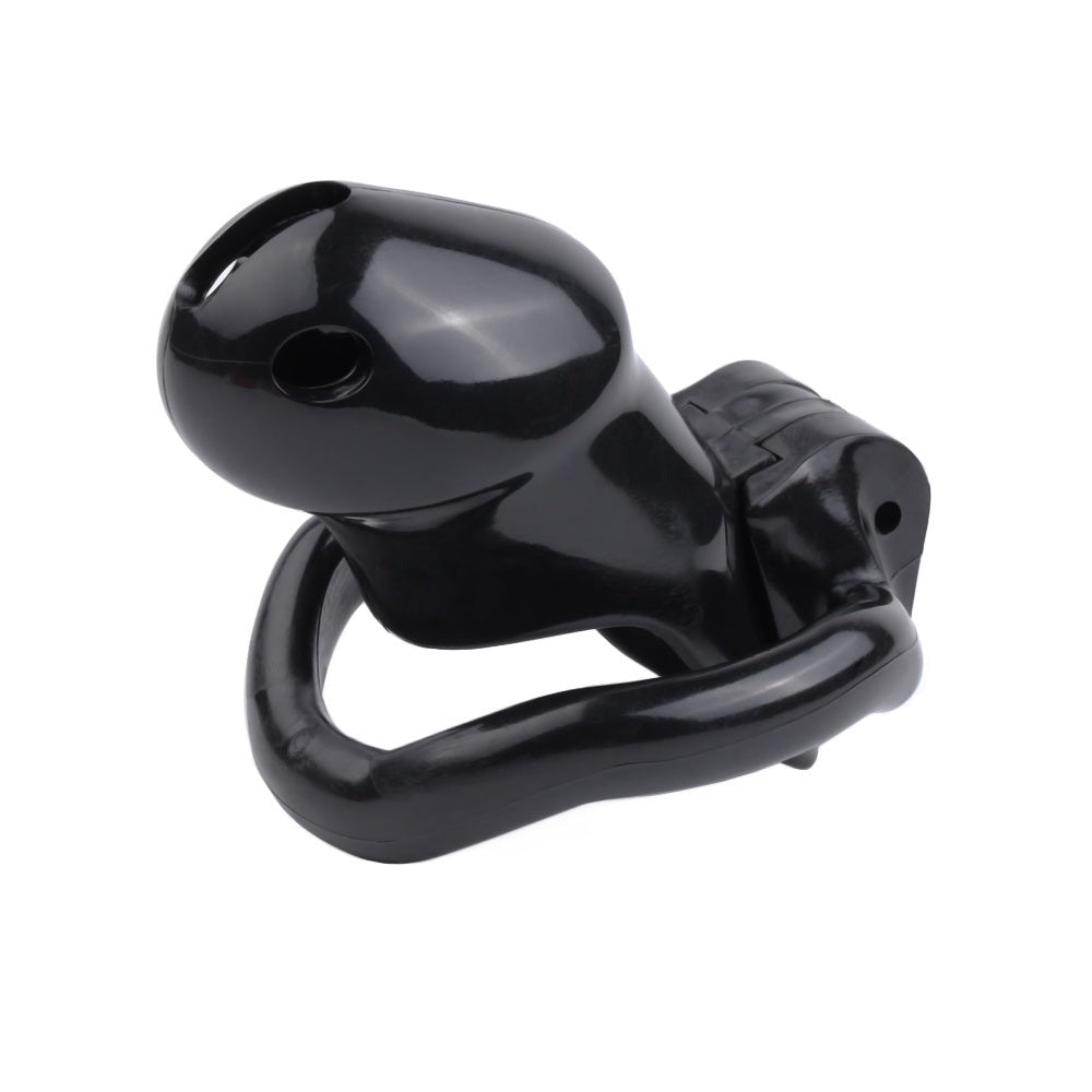 Introducing the Resin Holy Trainer device V2 ideal for large Chastity. Crafted from biosourced resin, it&#39;s smooth and molded for comfort. Adjustable parts ensure a perfect fit. Includes tags for discreet labeling.