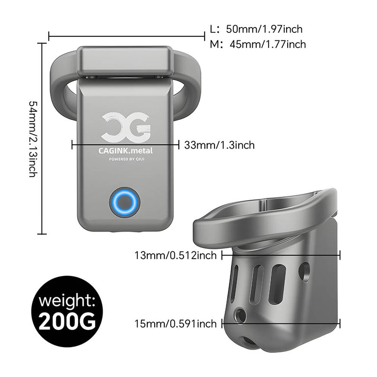 Cellmate Devices Cellmate Metal Mini – Lock The Cock