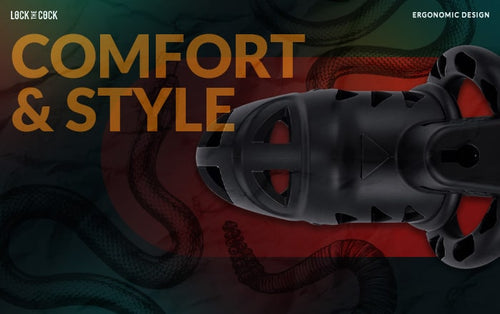 Sevanda Rattlesnake Pro Chastity Cage – Lock The Cock