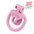 Discover the ultimate in compact, lightweight chastity with the Sissy Slave cage. Available online, this unique model offers secure fittings, perfect for sissy play and small chastity needs.