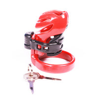 Total Denial In Resin, a chastity device made from ABS bio-sourced resin for restraining sexual urges.