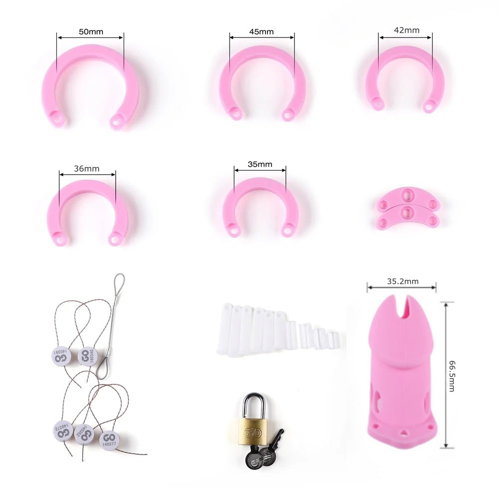 Sissy Silicone Cage