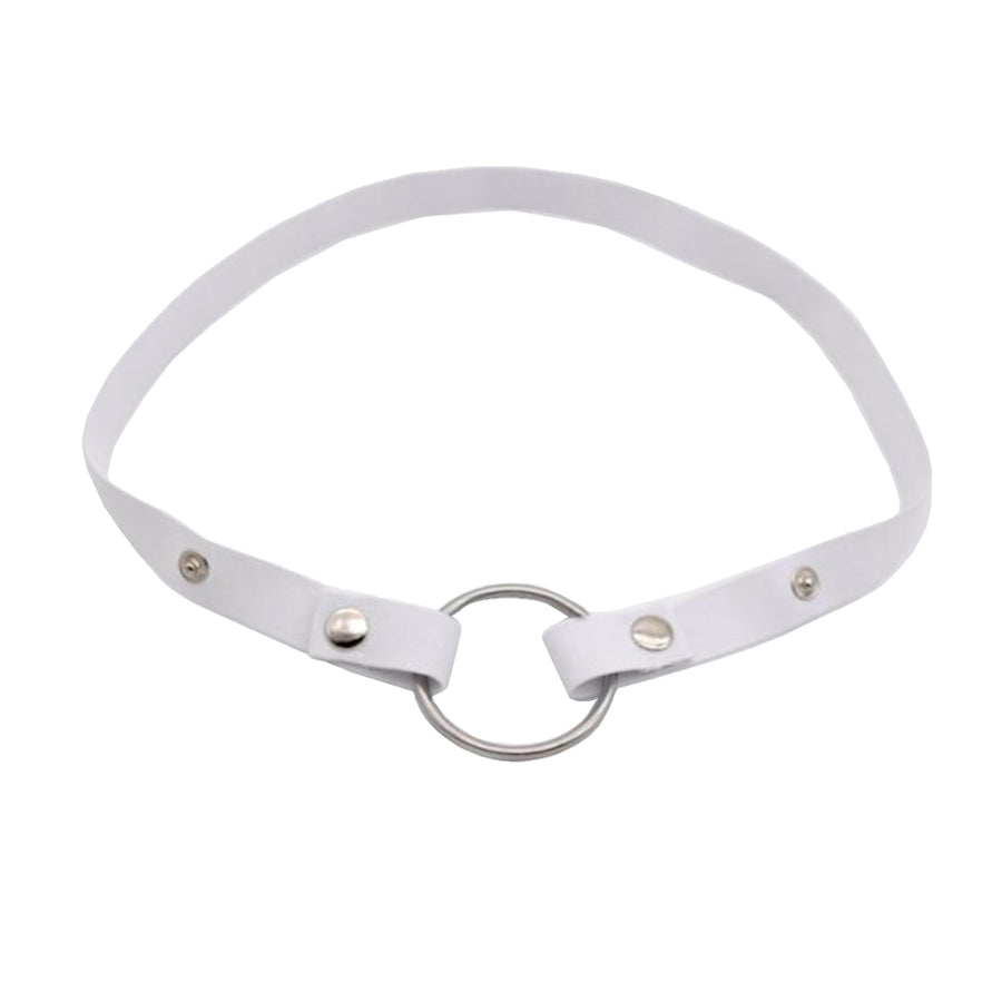 Leashed Monster Metal Cock Ring With Belt Lock The Cock Cage Product Image 20