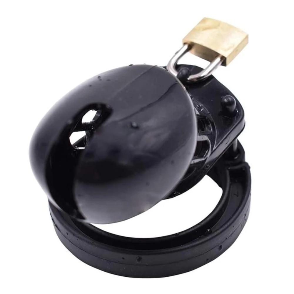 Embrace merciless control with our Midnight Black Male. Riveted for unparalleled security, it keeps him in order, amplifying the tease and edging his desires without release, deepening your connection.
