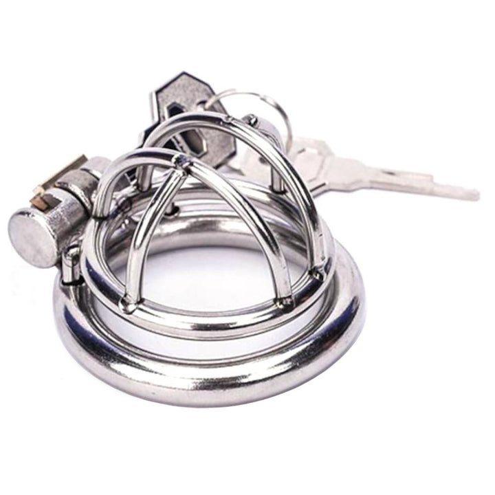 Indulge in the thrill of restraint with our small cage. With each lick and kiss, anticipation dripped from her lips, capturing the mouths torment and control, redefining submission.