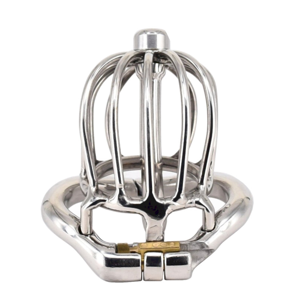 Discover the amazing world of chastity with this steel male chastity device. Its regular birdkit design enhances virgin fantasies, maintains a healthy lifestyle, and discreetly remains under clothing.