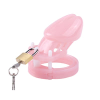 Why make chores boring when you can rock a large pink chastity device? It's like avocado toast but kinkier. Locking dick and all, it's sure to add some flair to your submission!