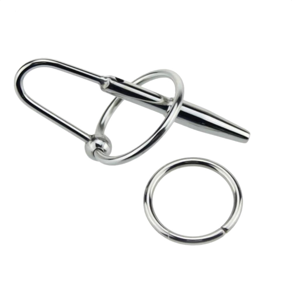 Indulge in the ultimate pleasure with our stainless steel plug, where your heart and desires meet. Push past limits, let your heartbeat race, and explore new sensations with every metallic touch. Tailored rings ensure a perfect fit, and the cool steel ignites a sensory journey you won't need to explain because your excitement says it all.