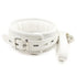 Gift yourself or someone special this summer with our elegant yet fierce White Vegan Leather Collar and Leash. Make your shopping mad and add an insane twist to your style, because sophistication doesn't take a vacation.