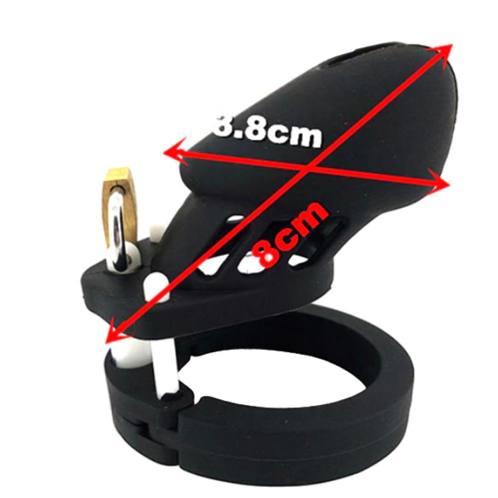 Bondage Caged Chastity Belt Lock The Cock Cage Product For Sale Image 9