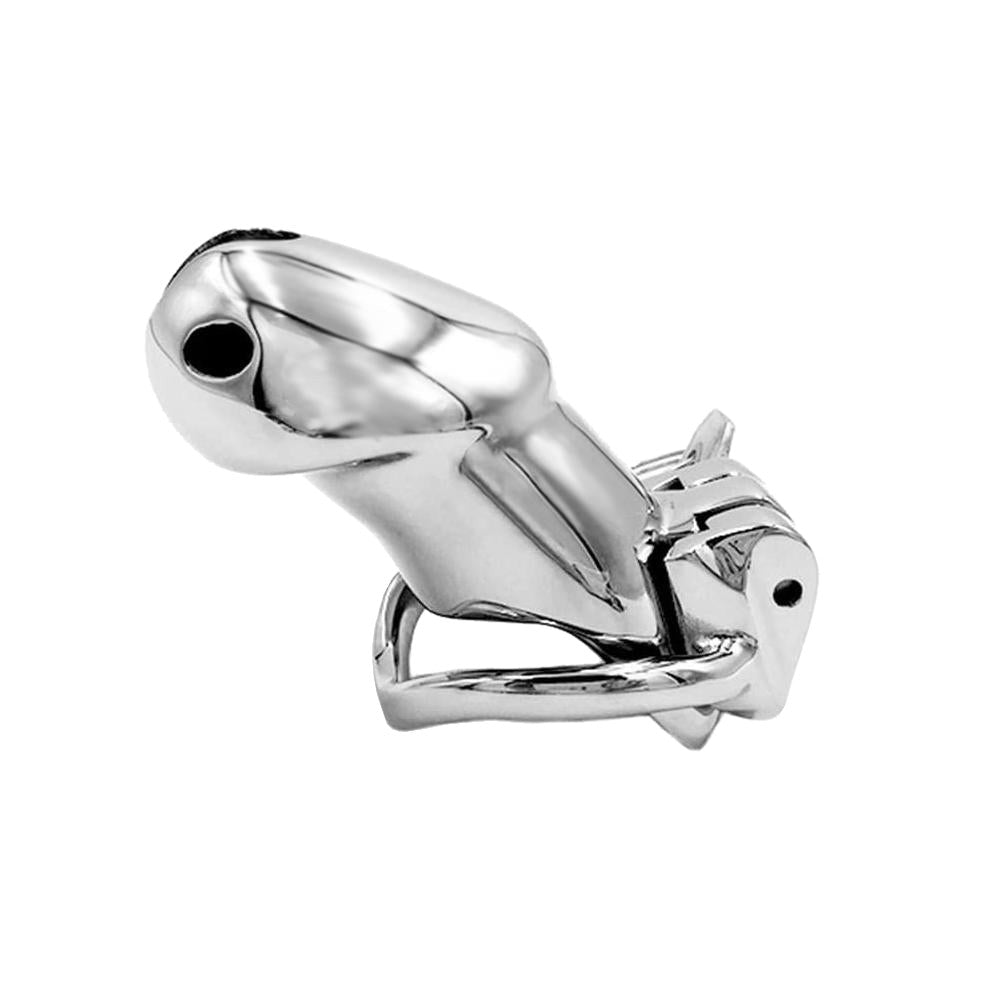 Embrace ultimate control with our Knight In Shining Armour V3 a stainless steel short dick cage designed for comfort and security. Fast shipping makes it possible to begin your chastity journey swiftly. Explain your desires, and experience chastity forever.