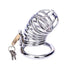 Upgrade your intimate play with this spiral chastity kit, built to set a new standard in comfort and restraint. Crafted from stainless steel, it ensures a complete blackout of unauthorized pleasure.