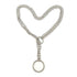 Experience maximum control with the Chastity Stainless Collar a huge chastity accessory that brings your BDSM play to the max. This pretty, dual-layer chain collar offers an extended lockdown around the head, featuring adjustable sizing and an O-ring for versatile use.