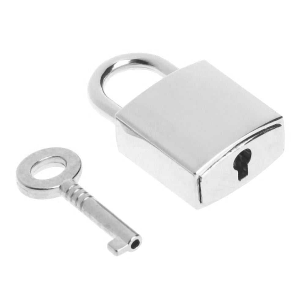 Premium Polished Finish Male Chastity Padlock