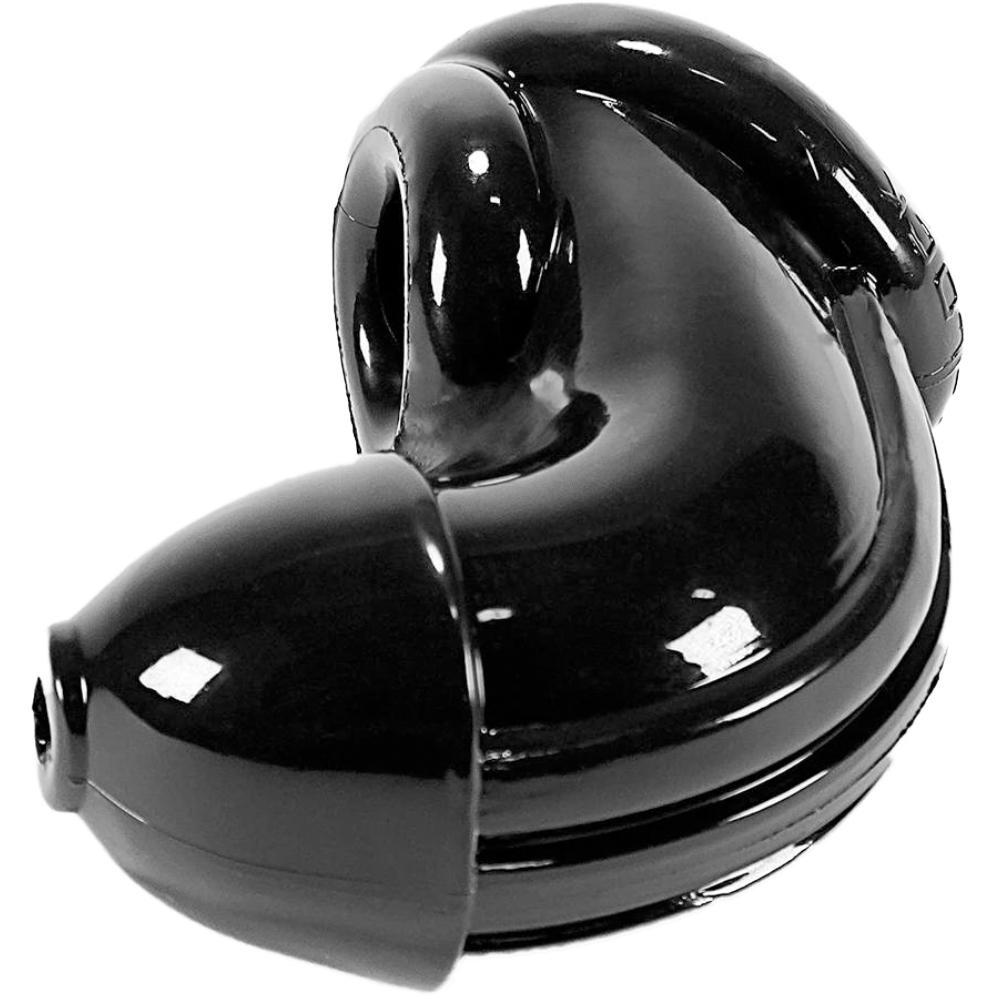 Embrace your submissive side with this mini cage. Made for the hurt male, it ensures your tuck stays snug, even while urinating. Perfect under stockings, it remains discreet when closed.