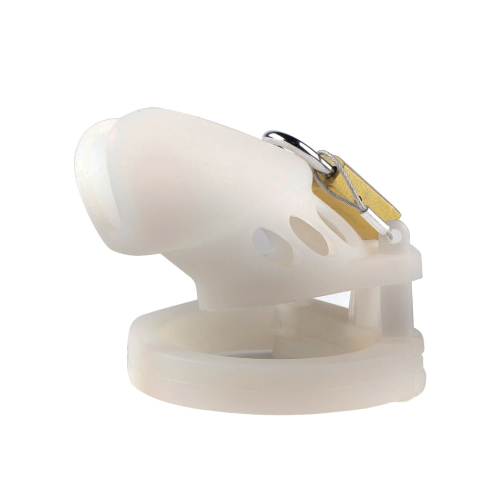 Experience ultimate comfort with the Silicone Sissy cage that offers room for personal exploration. Feel like a king with its twin rings ensuring a perfect fit. Don&#39;t let desires be your wrangler stay securely tied and in control.