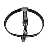 Locking Anal Metal Chastity Device Belt