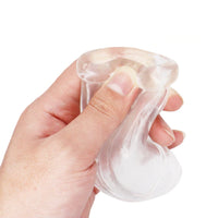 Soft Transparent Electro Shocking Sleeve Lock The Cock Cage Product Image 13