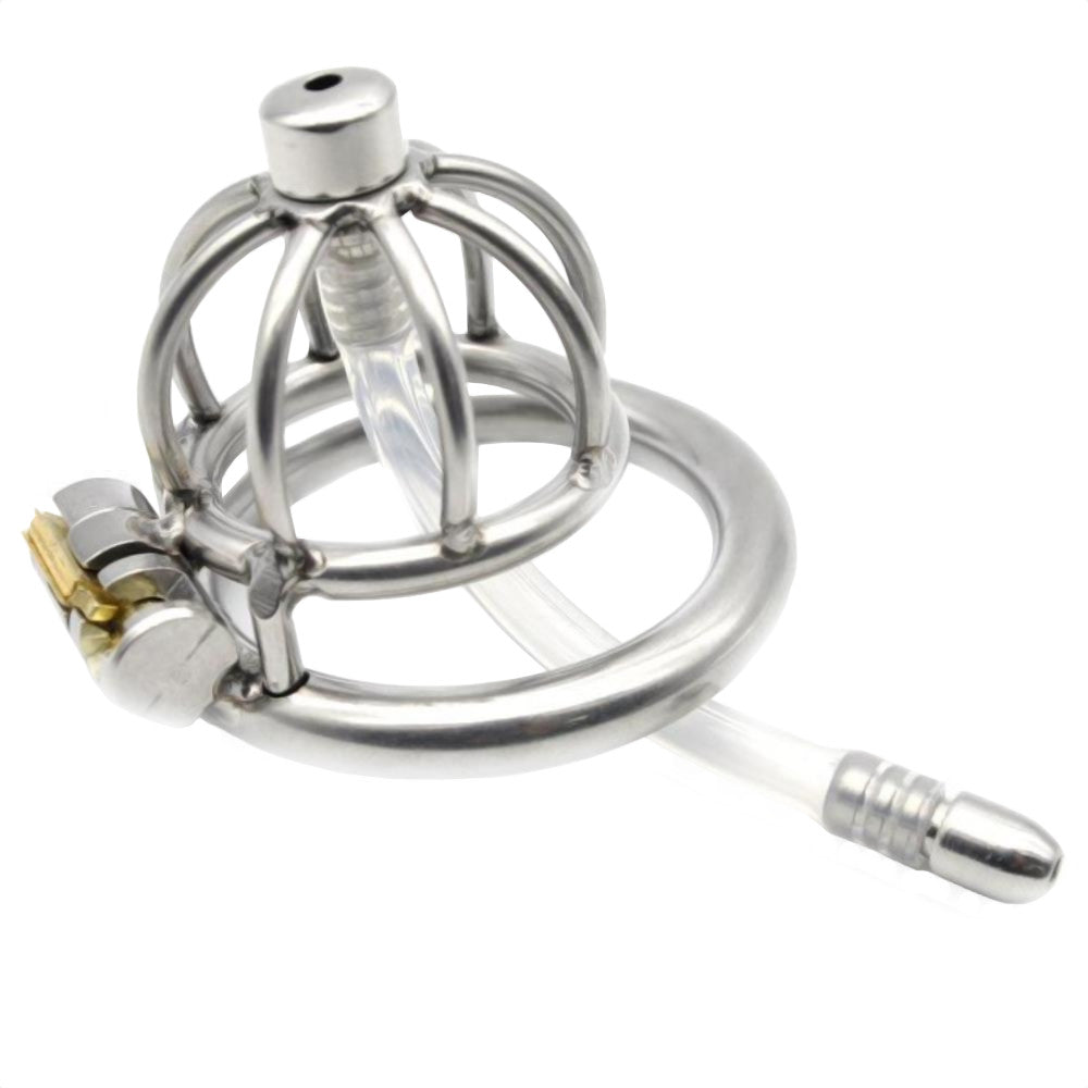 Tiny Nub Steel Urethra Stretcher Device Lock The Cock Cage Product For Sale Image 1