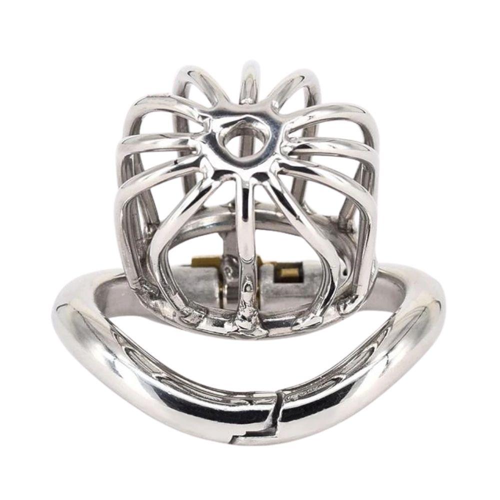 Unlock the ultimate in keyholding control with The Helpless Captive Cock kit. Its rigid metal design holds each plug and sound in place, timed for your keyholder&#39;s command.