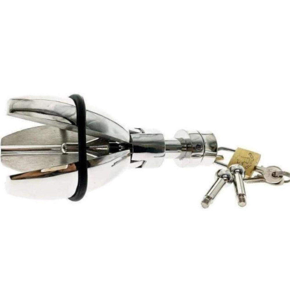 The Stretcher Locking Chastity Plug Lock The Cock Cage Product For Sale Image 6