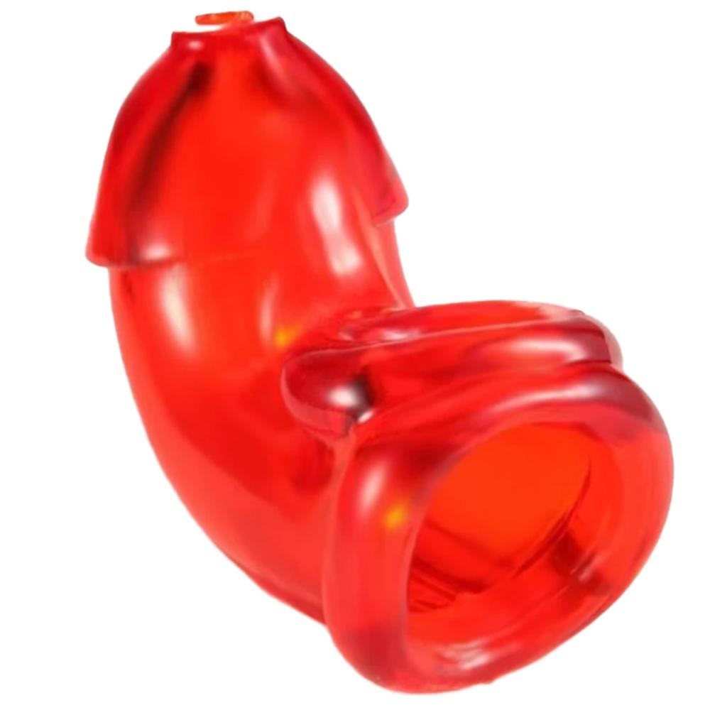 A perfect fit for sissies, this silicone cock cage offers a body-safe, snug wear that men appreciate. Prevents harmful effects, and the flexible design solves public wear anxiety while discouraging erections.