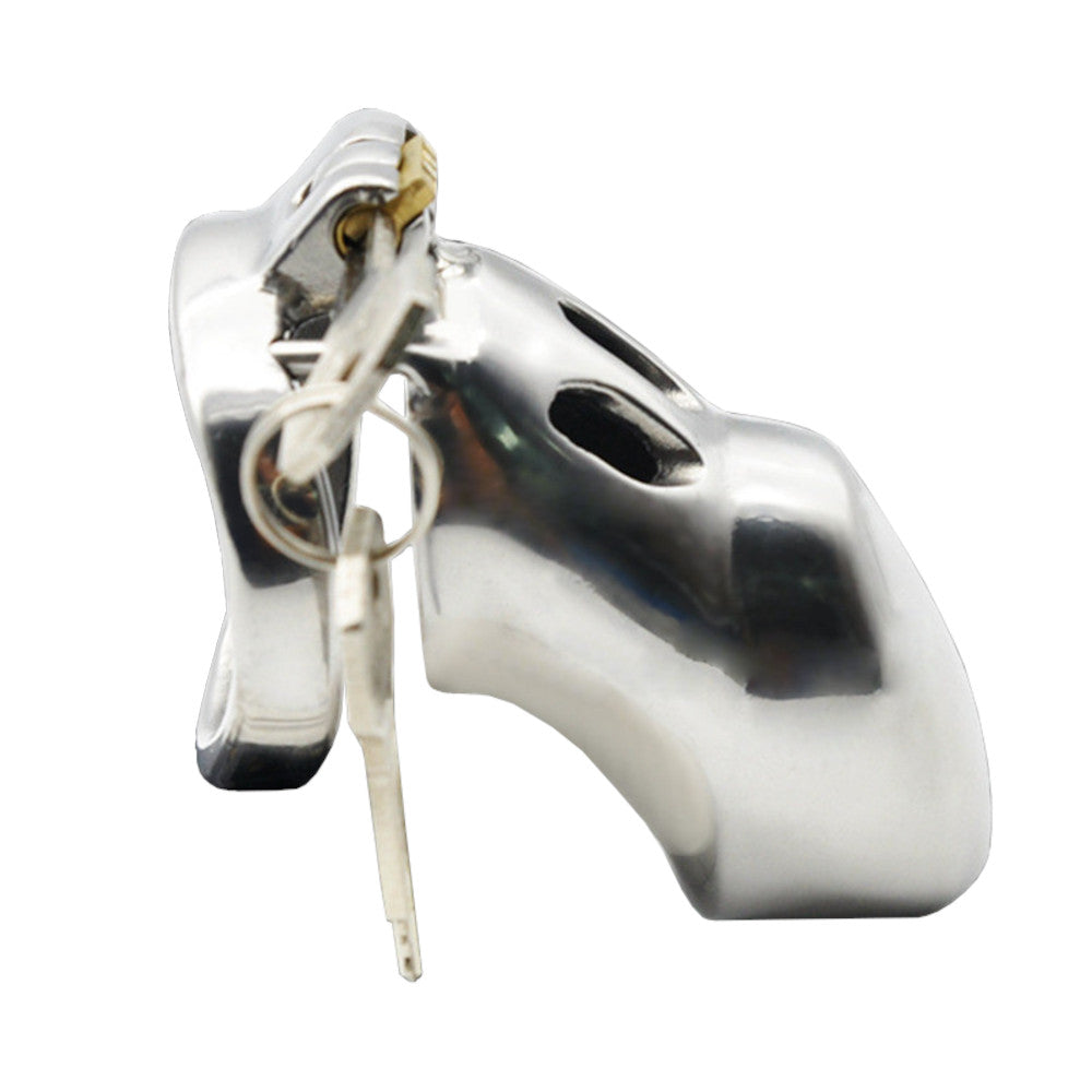 Little Steel Finger Holy Trainer Male Chastity Device