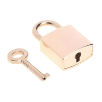 Premium Polished Finish Male Chastity Padlock