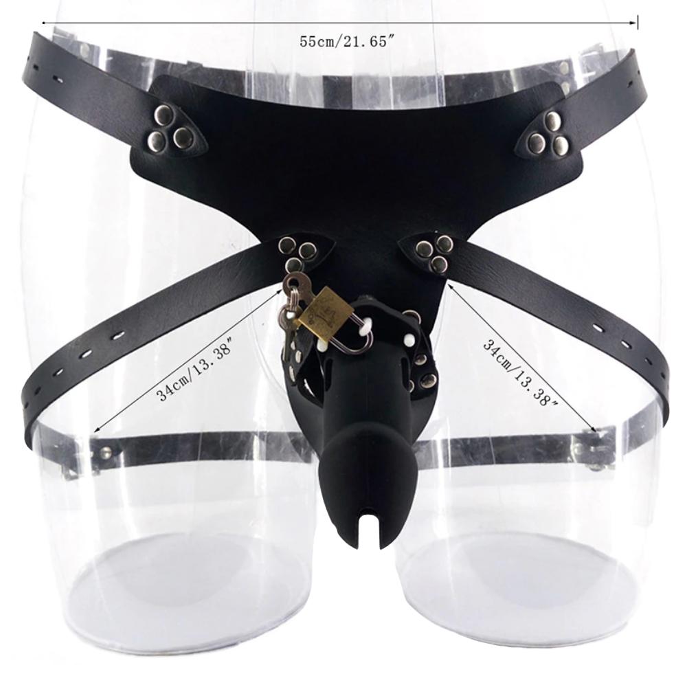 Bondage Caged Chastity Belt Lock The Cock Cage Product For Sale Image 5
