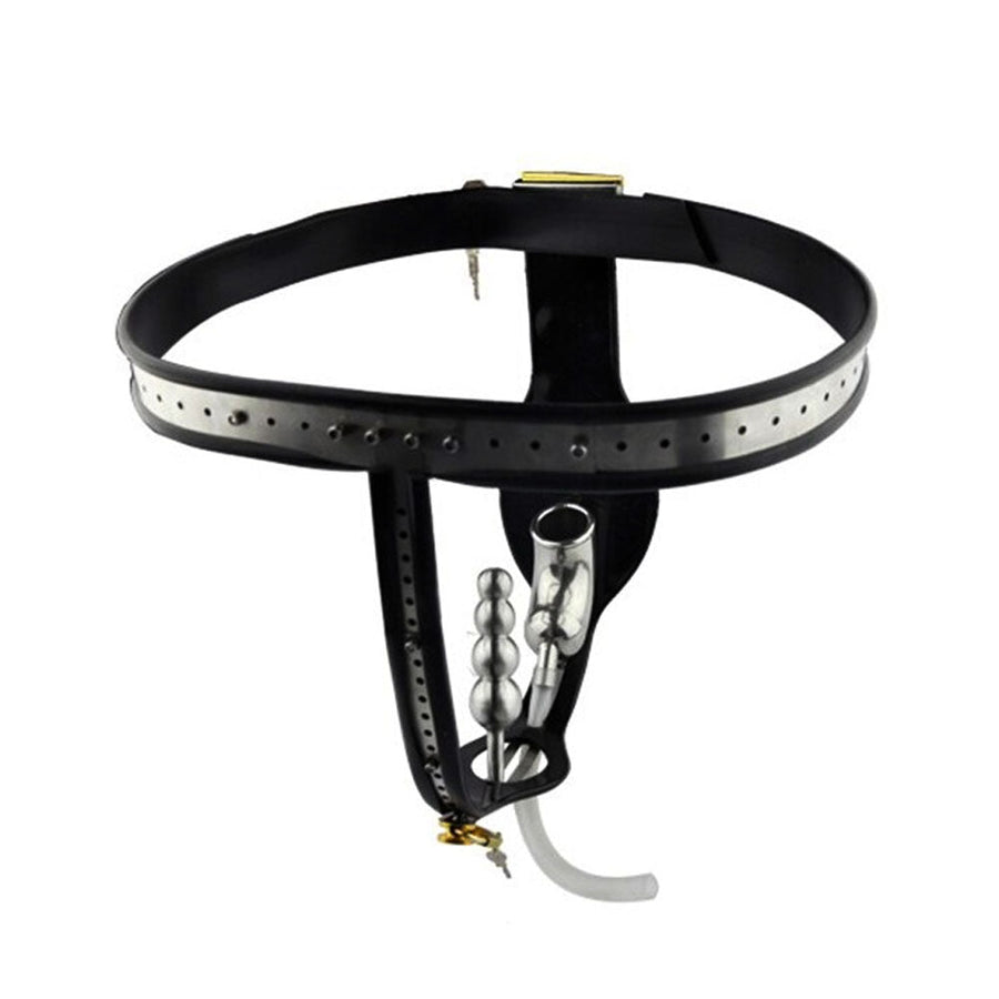 Locked And Loaded Metal Male Chastity Belt Lock The Cock Cage Product For Sale Image 23