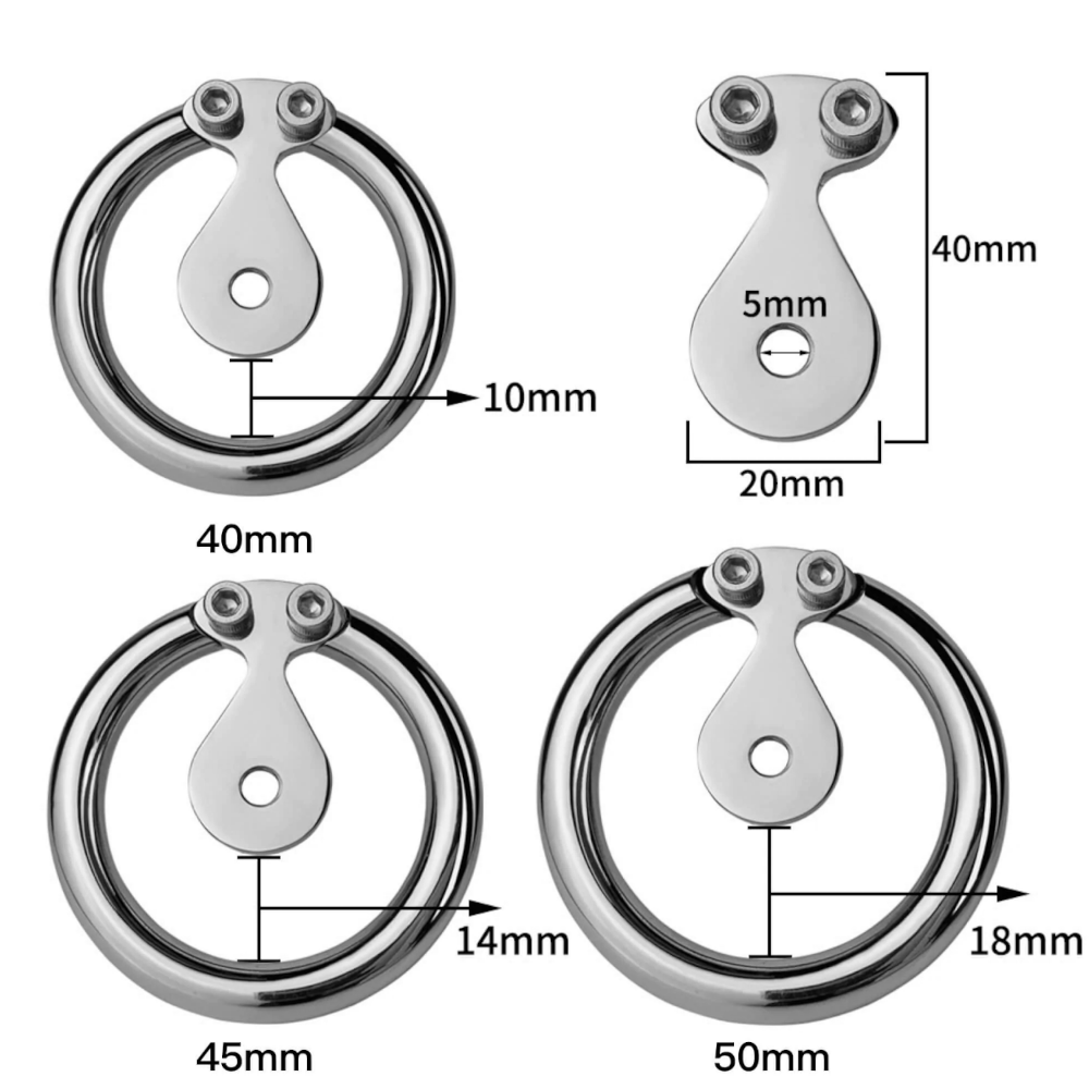 Inverted Flat Cock Cage