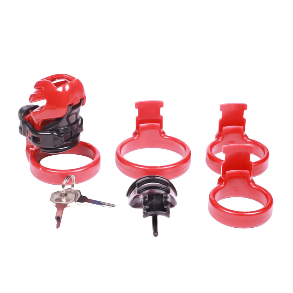 Being in this silky bio-resin cage transforms life, enhancing relationships by enforcing intimacy and focus. With multiple ring sizes, it ensures comfort and security.