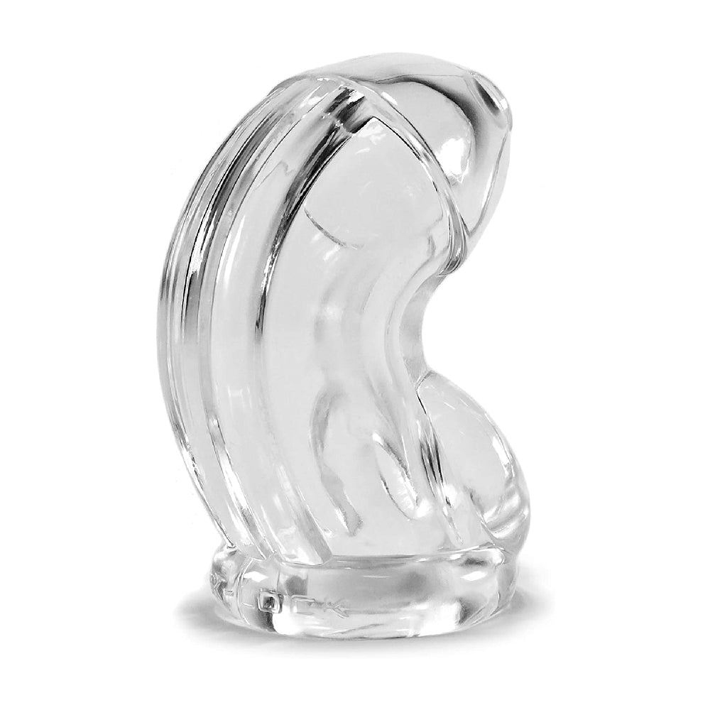 Soft Transparent Electro Shocking Sleeve Lock The Cock Cage Product For Sale Image 3