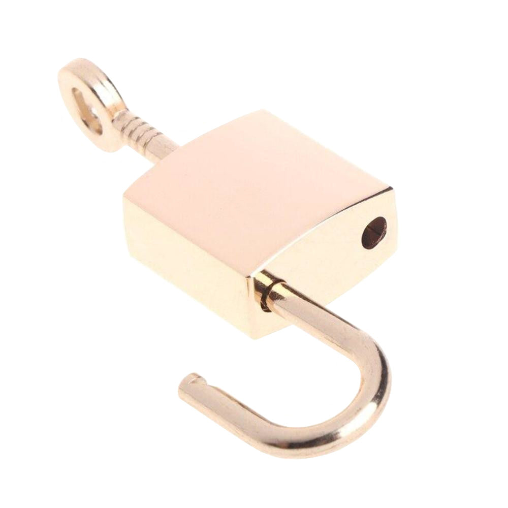 Premium Polished Finish Male Chastity Padlock