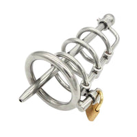 Extreme Urethral Sound Male Chastity Tube Lock The Cock Cage Product Image 10